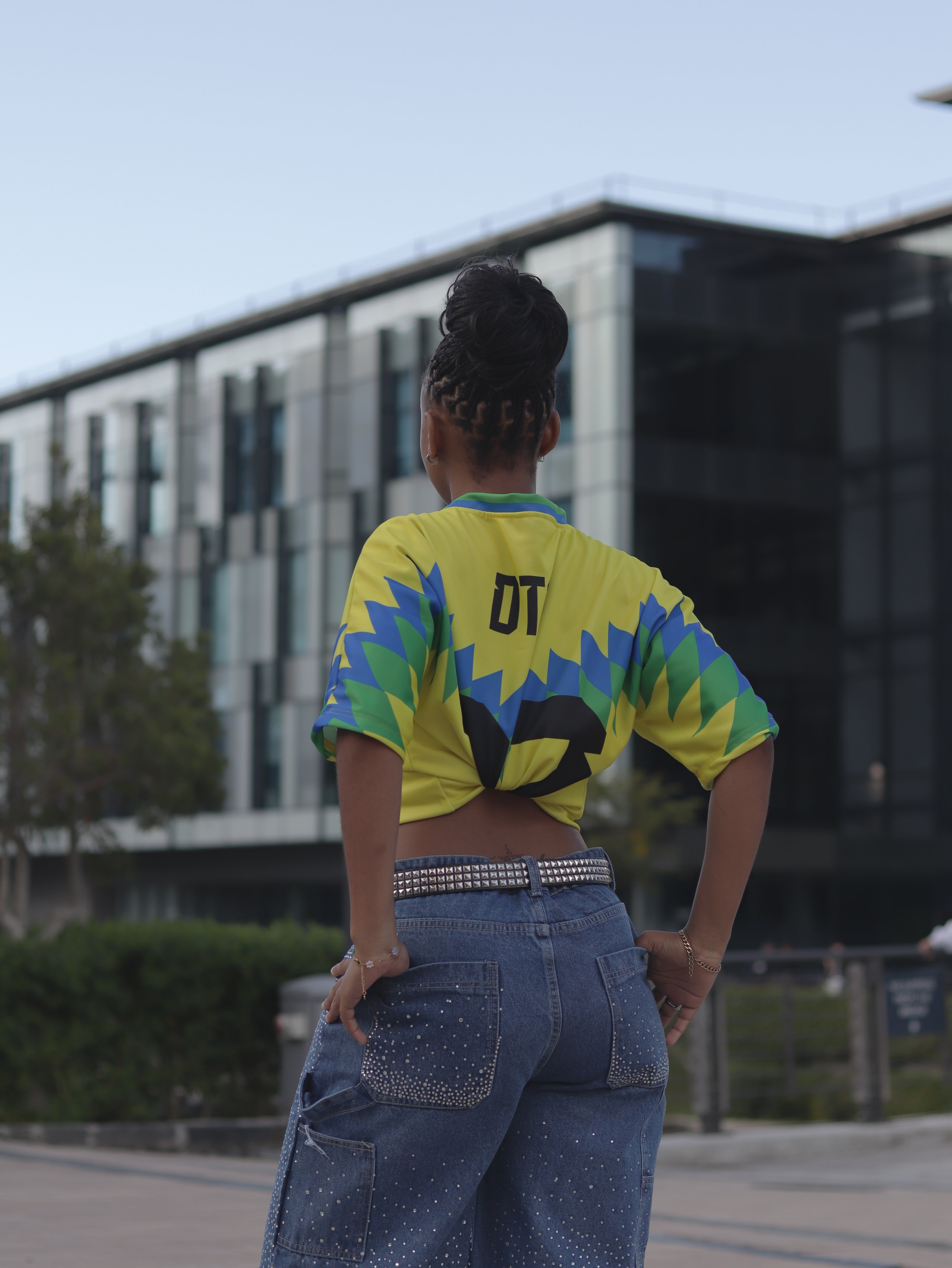 GALACTIC DENIM JORTS