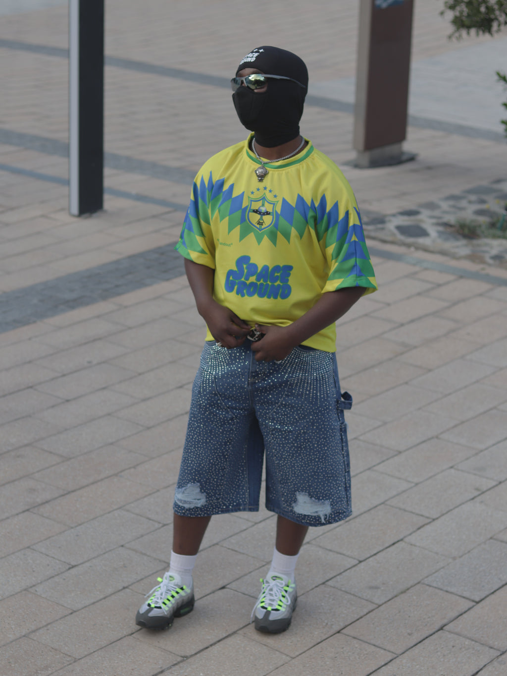 GALACTIC DENIM JORTS