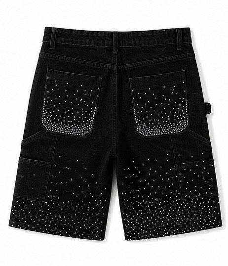 GALACTIC DENIM JORTS