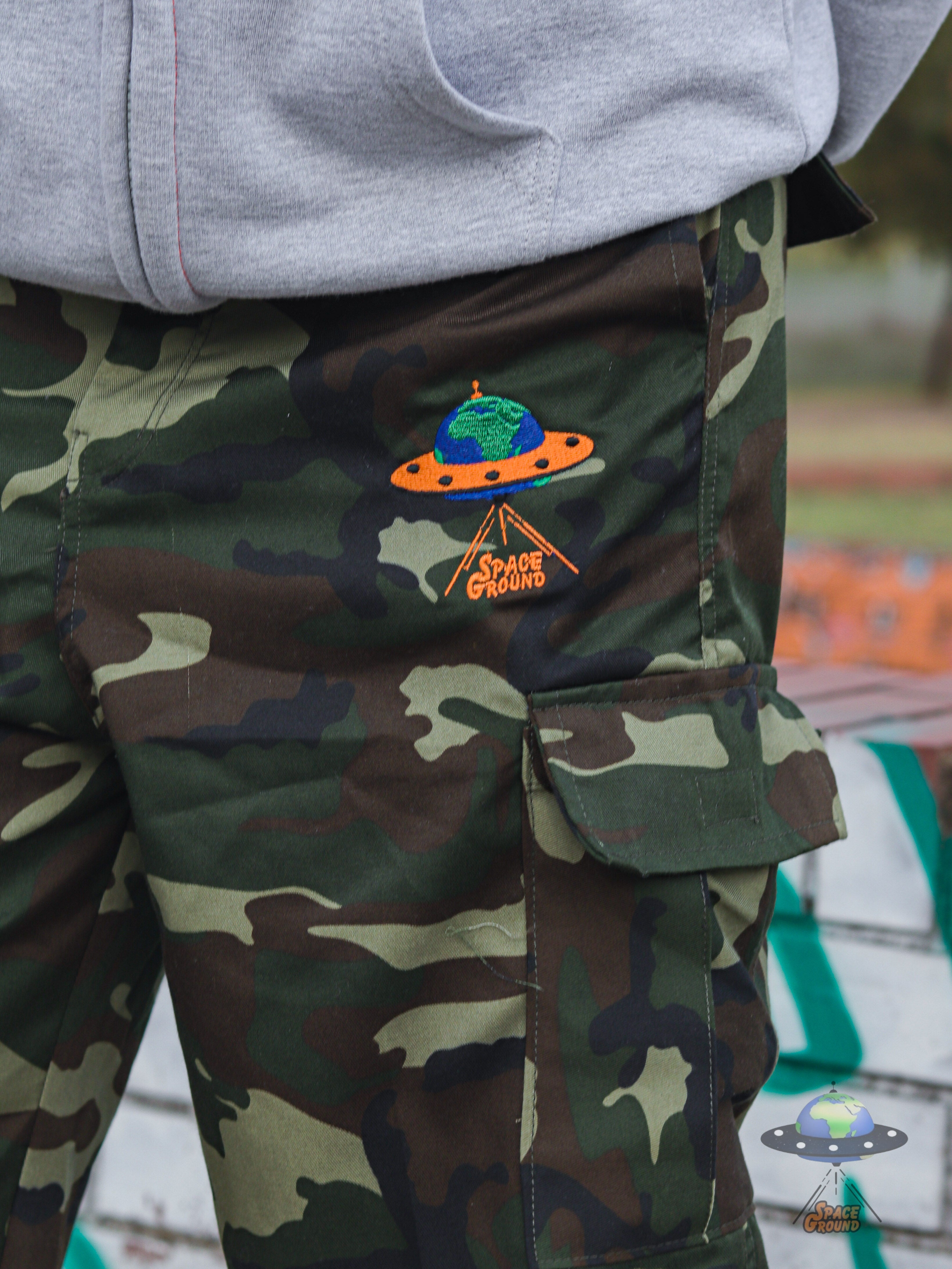 Volcanic Camo Jorts