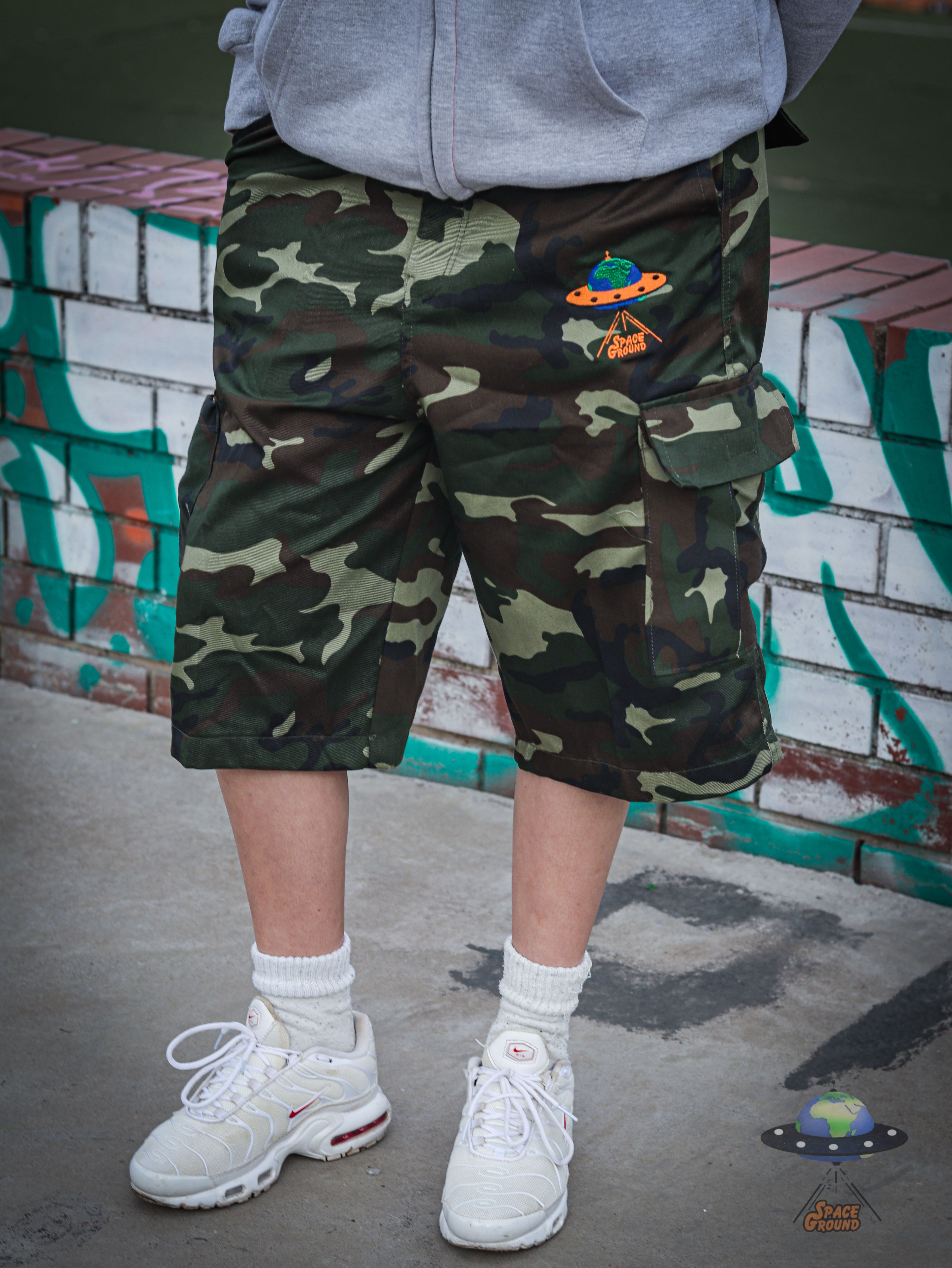 Volcanic Camo Jorts